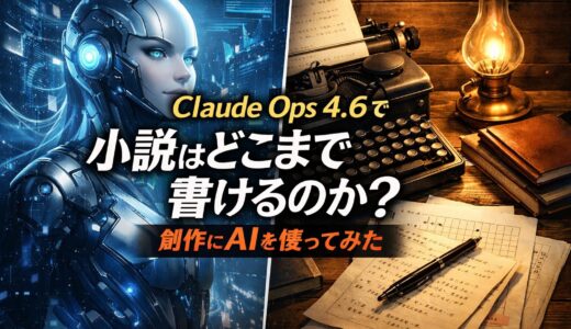 Claude Ops 4.6で小説はどこまで書けるのか？創作にAIを使ってみた